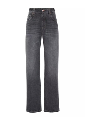 Brunello Cucinelli belt-loops jeans - Grey