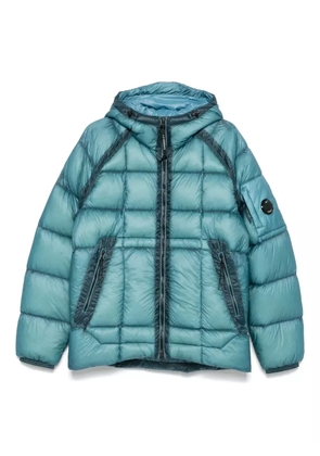 C.P. Company Lens-detail hooded jacket - Blue