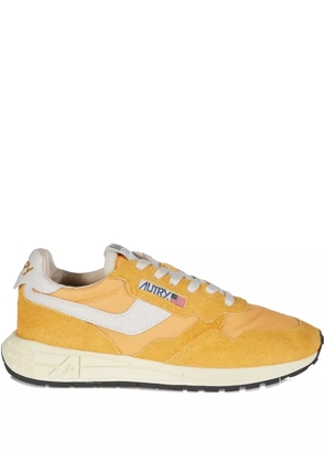 Autry Reelwind low panelled sneakers - Yellow