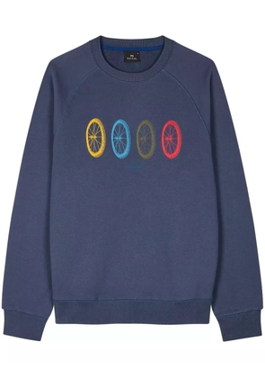 PS Paul Smith embroidered-logo sweatshirt - Blue