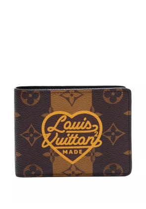 Louis Vuitton Pre-Owned x Nigo 2021-2025 Monogram Stripe wallet - Brown