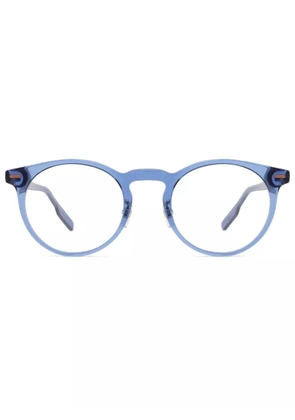 Zegna round-frame glasses - Blue