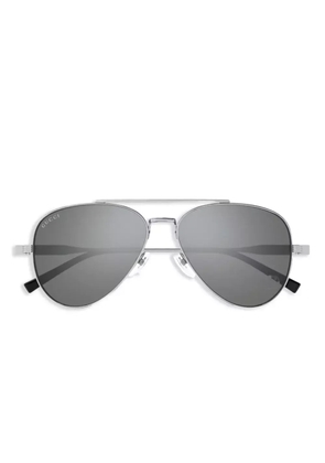 Gucci Eyewear pilot-frame sunglasses - Grey