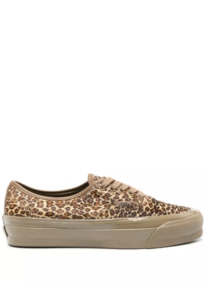 Vans leopard-print sneakers - Brown