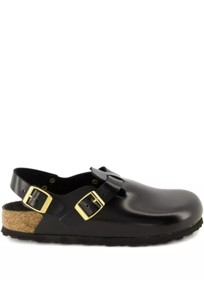 Birkenstock Tokio II buckle-strap mules - Black