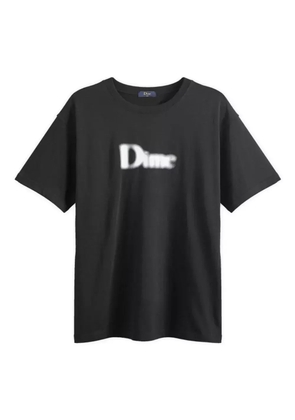dime logo t-shirt - Black