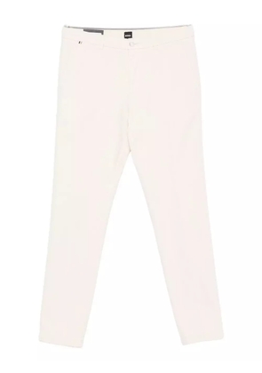 BOSS twill trousers - White