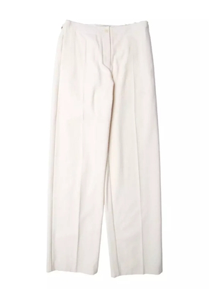 Muller Of Yoshiokubo Bumpy button-fastening cotton trousers - Neutrals