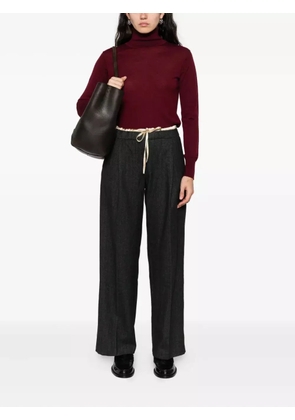 Bellerose drawstring-waist trousers - Grey