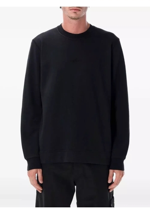 Stone Island embroidered sweatshirt - Black