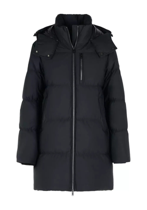 Moose Knuckles faux fur-trim hooded jacket - Black