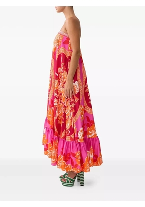 Camilla Tiles Of Türkiye maxi dress - Pink