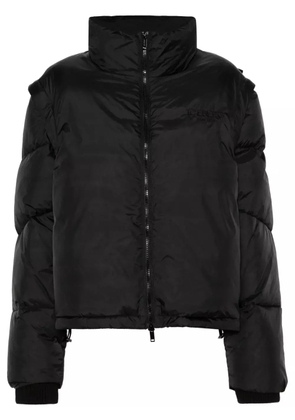 Iceberg x Jerry embellished puffer jacket - Black