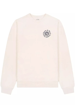 Sporty & Rich Hotel cotton sweatshirt - White
