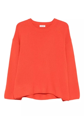 Soft Goat crew neck sweater - Orange