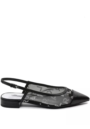 Karl Lagerfeld Kerrie ballet flats - Black