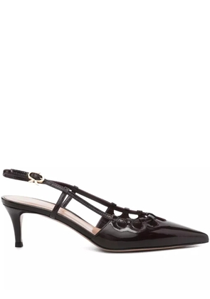 Gianvito Rossi 55mm slingback pumps - Brown