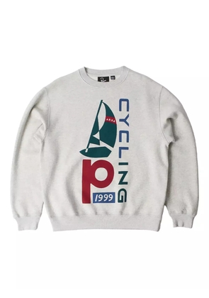 BY PARRA Sail Bike crew-neck sweatshirt - Grey
