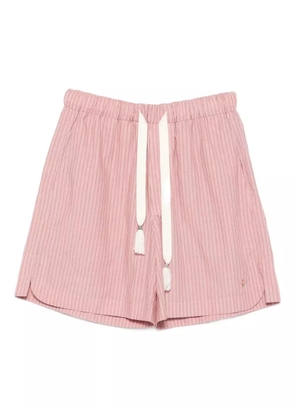 Nanushka Anish striped drawstring shorts - Pink