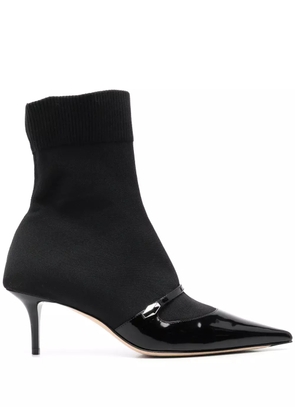 Jimmy Choo Pre-Owned 60mm Carolyn boots - Black