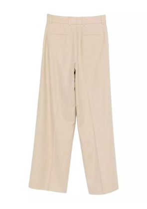 Manuel Ritz concealed-fastening straight trousers - Neutrals