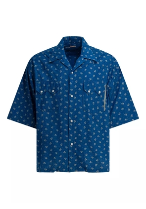 KAPITAL floral-print shirt - Blue