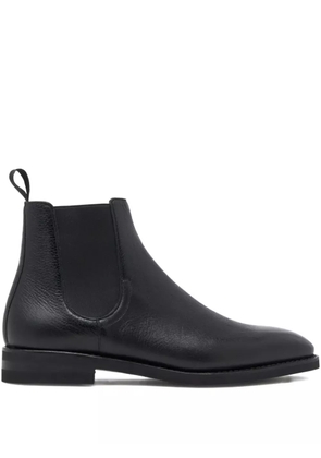 Bally Scribe Un grained-leather boots - Black