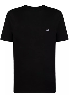 C.P. Company logo-embroidered T-shirt - Black