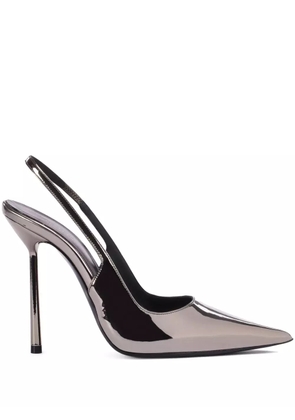 Le Silla Bella 120mm slingback pumps - Silver