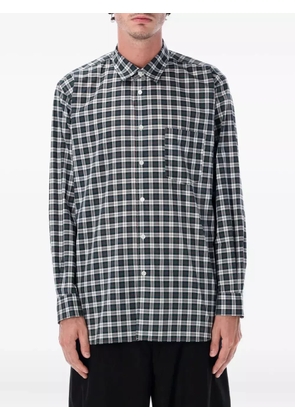 Comme Des Garçons Shirt checked shirt - Green