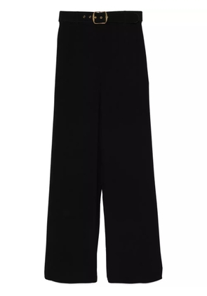 ZIMMERMANN belted wide leg trousers - Black