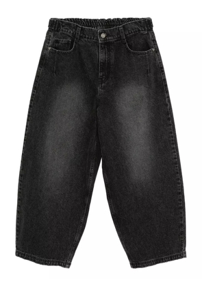 SONGZIO cotton tapered jeans - Black