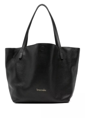 Braccialini logo-detail tote bag - Black