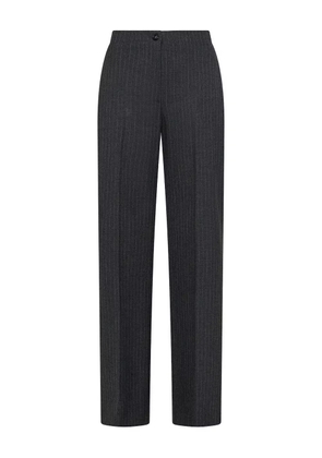 Seventy pinstripe trousers - Grey