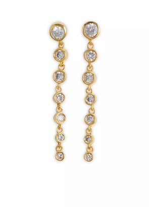 Daphine 18K gold Cleo drop earrings