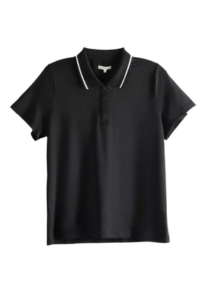 Malbon Golf logo-print polo shirt - Black