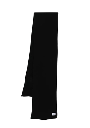 C.P. Company ribbed-knit scarf - Black