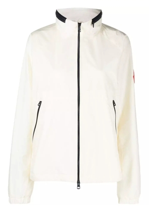 Moncler hooded zip-front jacket - Neutrals