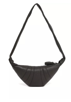 LEMAIRE Croissant leather shoulder bag - Green