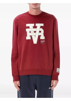 Diadora Run Valley logo graphic sweatshirt - Red