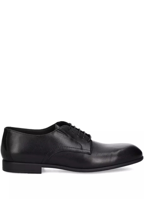 Baldinini leather derby shoes - Black