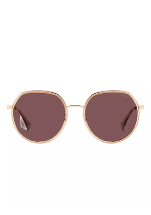 Polaroid round-frame sunglasses - Pink