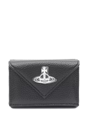 Vivienne Westwood Pre-Owned Envelope bi-fold leather wallet - Black