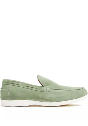 DUKE & DEXTER stitched scott loafers - Green