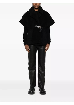 Blugirl belted jacket - Black