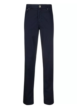 Brunello Cucinelli straight leg chinos - Blue