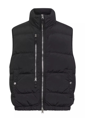 Stone Island G100006 padded stand collar gilet - Black
