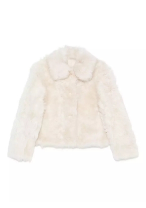 Yves Salomon textured jacket - Neutrals