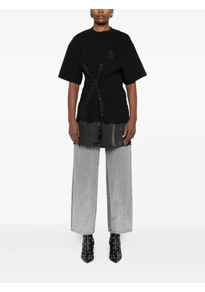 FEDERICO CINA embellished-panel dress - Black