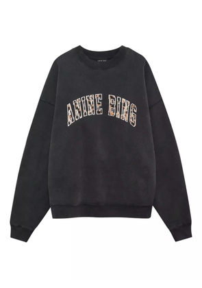 ANINE BING logo-print sweatshirt - Black